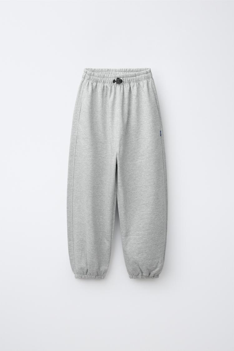 Pantalon felpa balloon