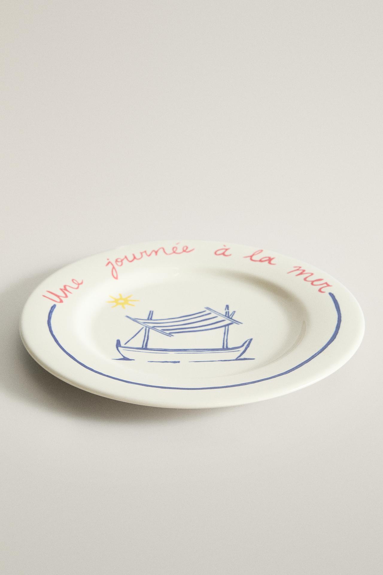 SUMMER DINNER PLATE | DIEGO NINE — Blue