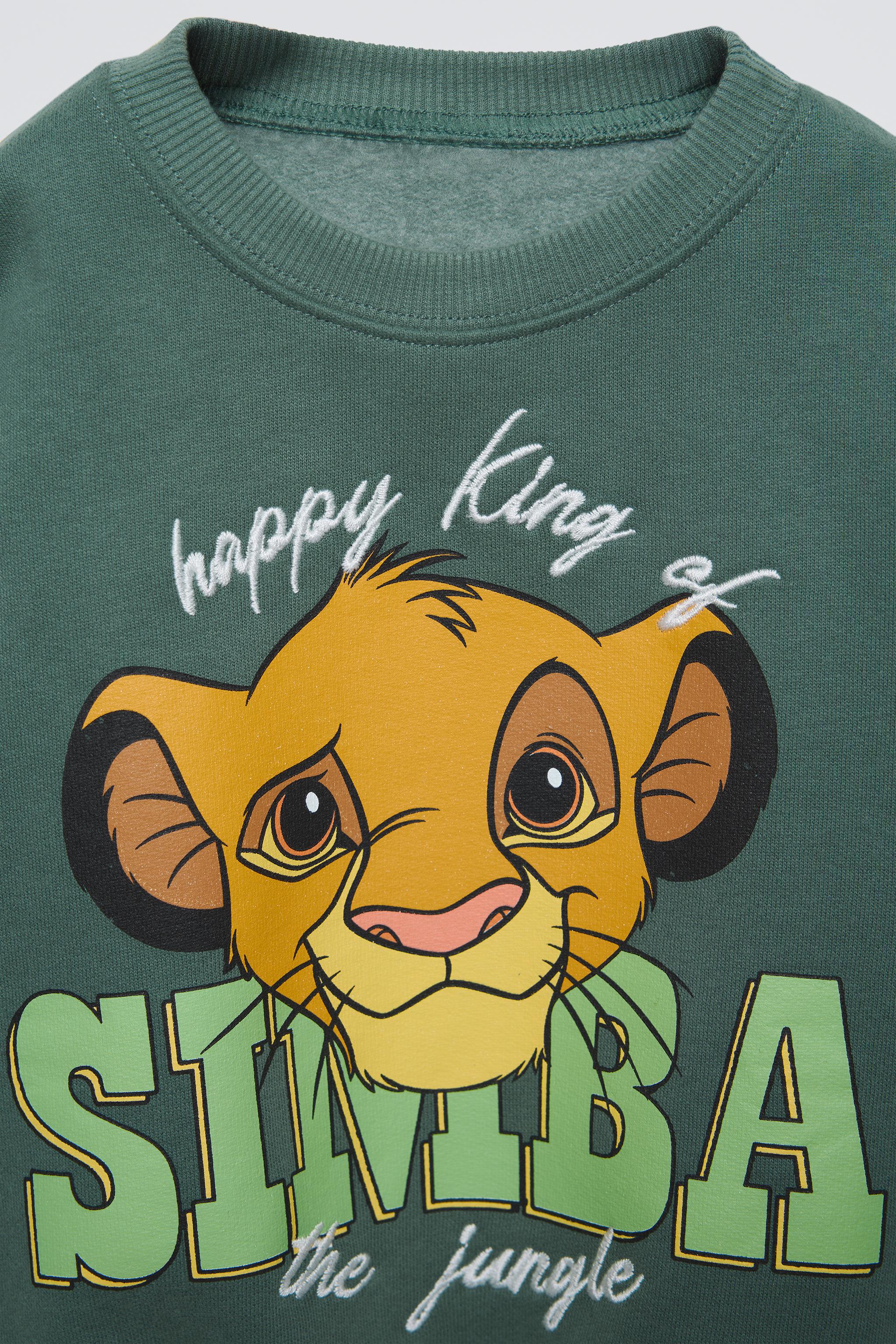 Lion king t shirt zara online