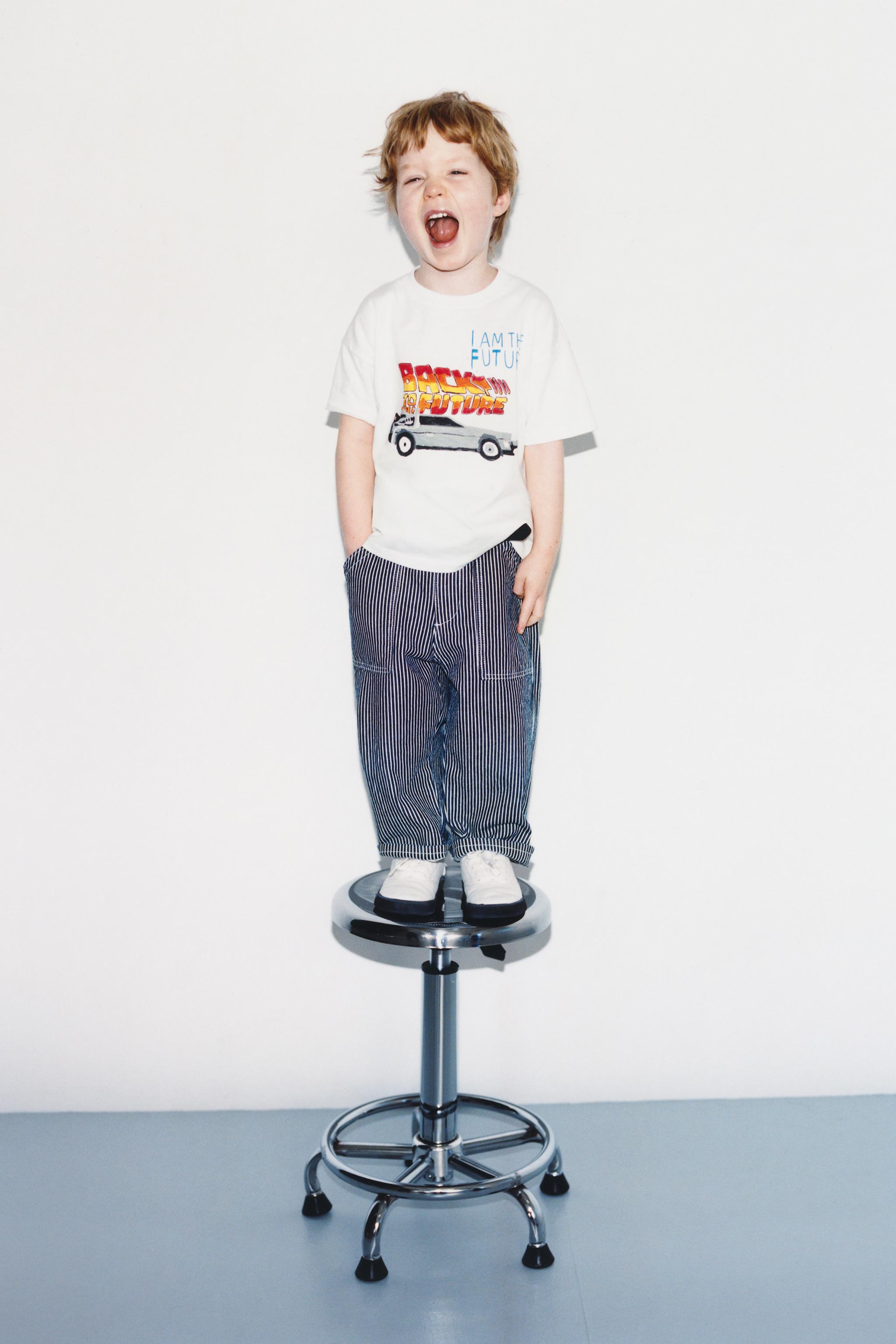 T-SHIRT ILLUSTRATION BACK TO THE FUTURE© X DYLAN´S CLUB ZARA
