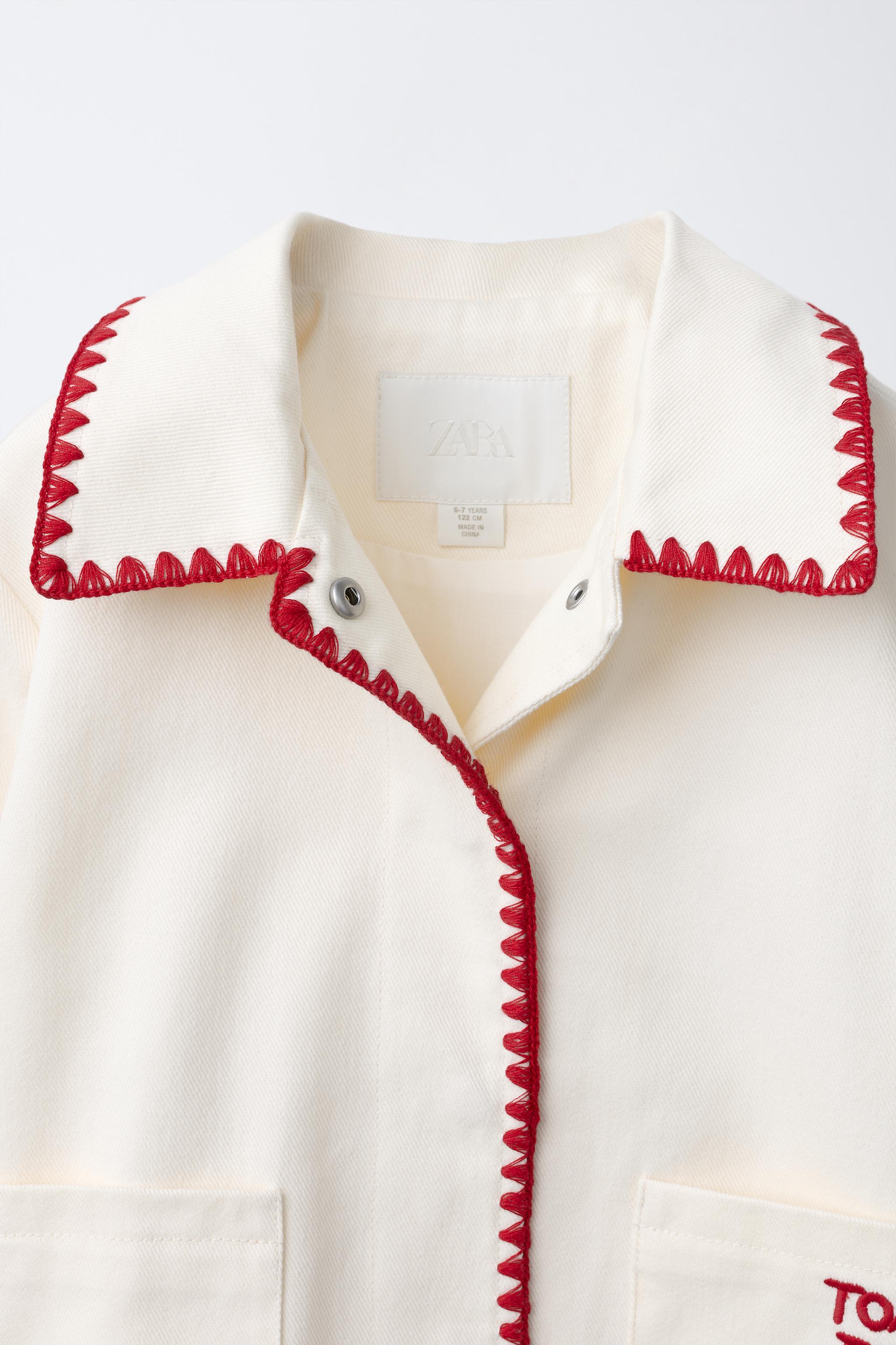 BLOUSON WORKER BRODÉ