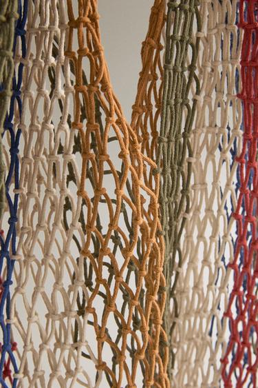SAC CABAS FILET - Multicolore de Zara - Image 3