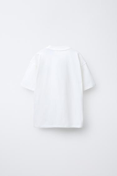 GARFIELD © PAWS INC PRINTED T-SHIRT - White by Zara - Image 1