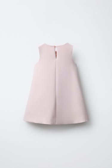 ROBE À FLEURS 3D - Rose clair de Zara - Image 1