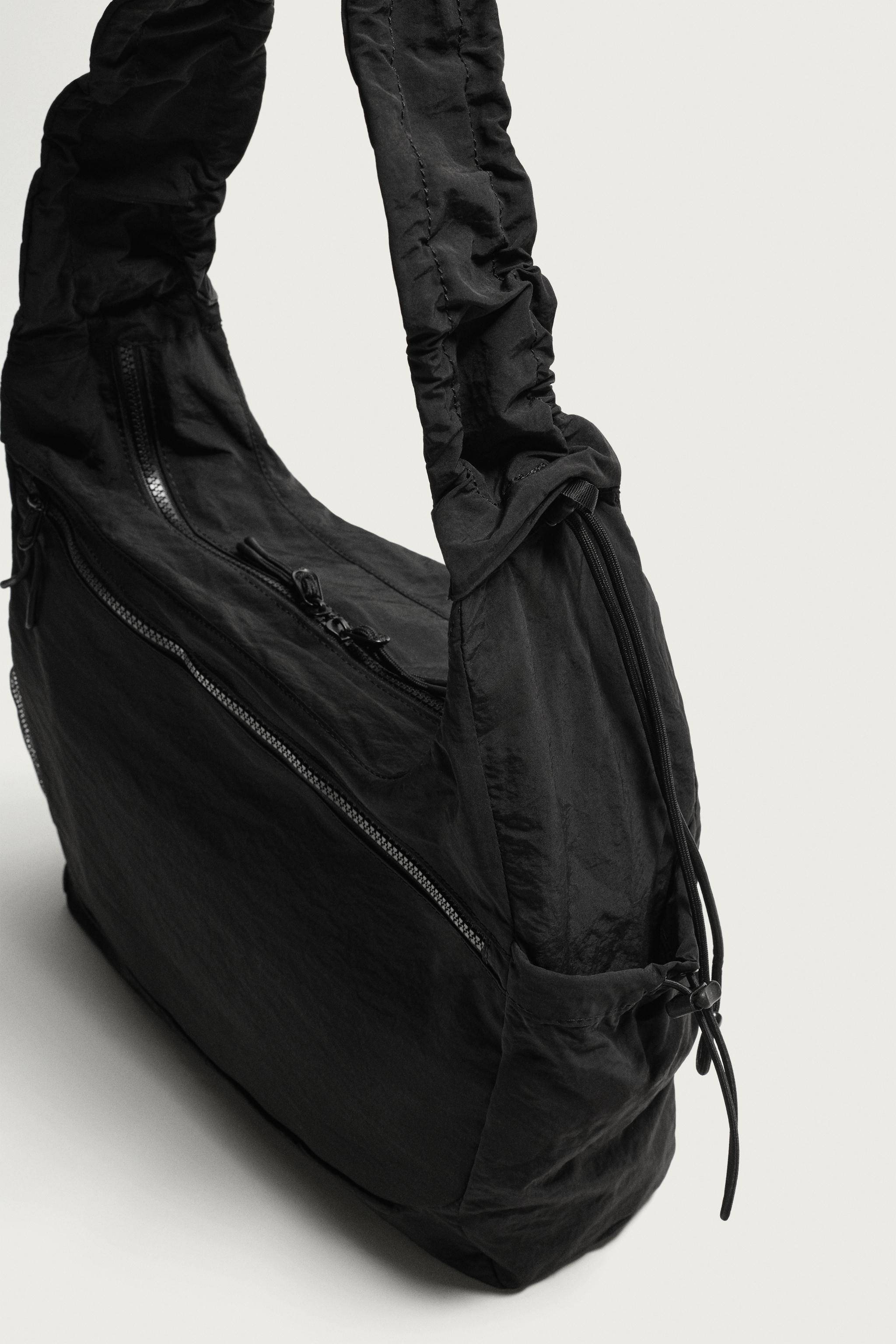 Zara NAYLON OMUZ ÇANTASI görsel 3