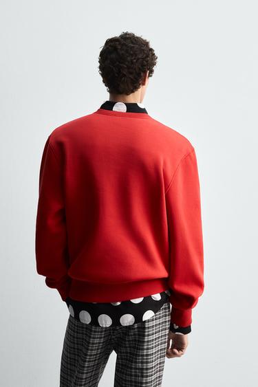 SWEAT MINNIE + MICKEY HARRY LAMBERT FOR ZARA X DISNEY - Rouge de Zara - Image 2