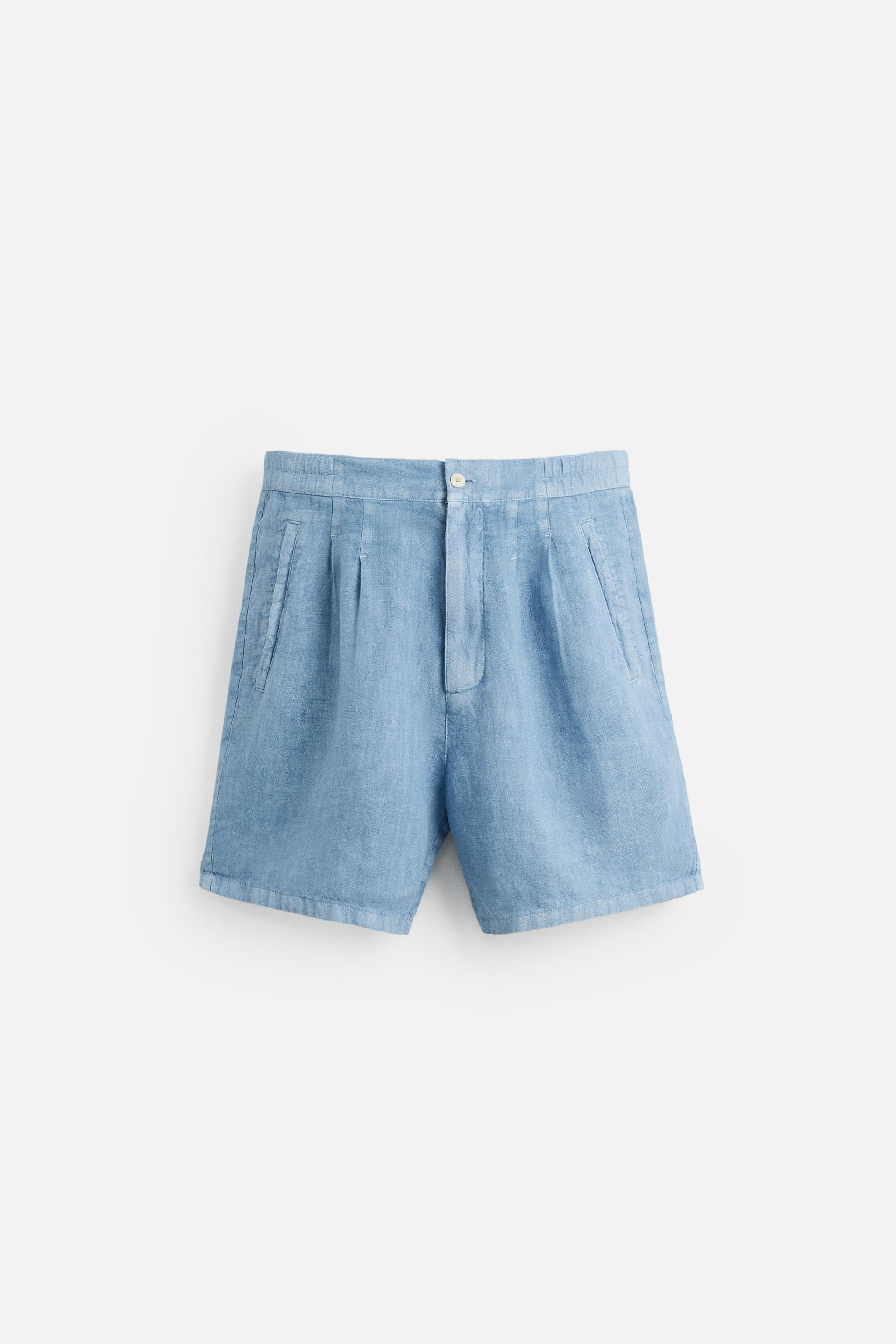 【送料&関税込】IRO Kewou Linen Shorts In Sky Blue IRO Kewou Linen Shorts In Sky Blue Iro