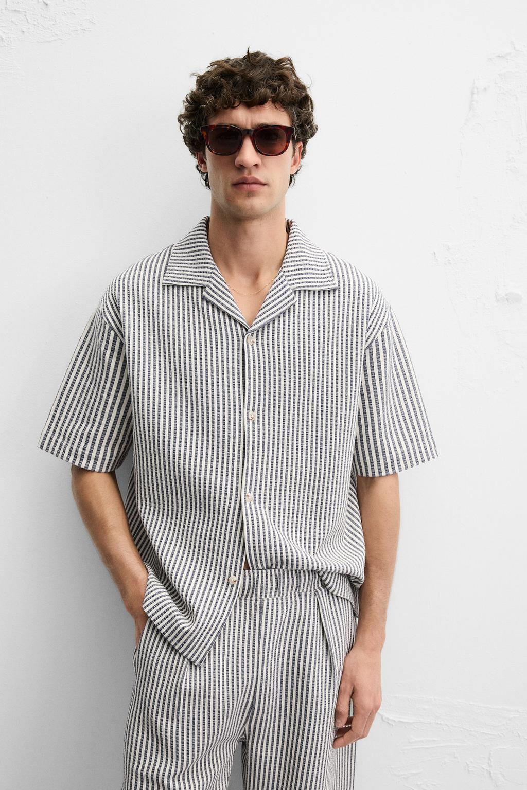 Thumbnail image for قميص RELAXED FIT SEERSUCKER