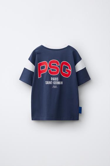 ФУТБОЛКА С ПРИНТОМ PSG® — СИНИЙ от Zara
