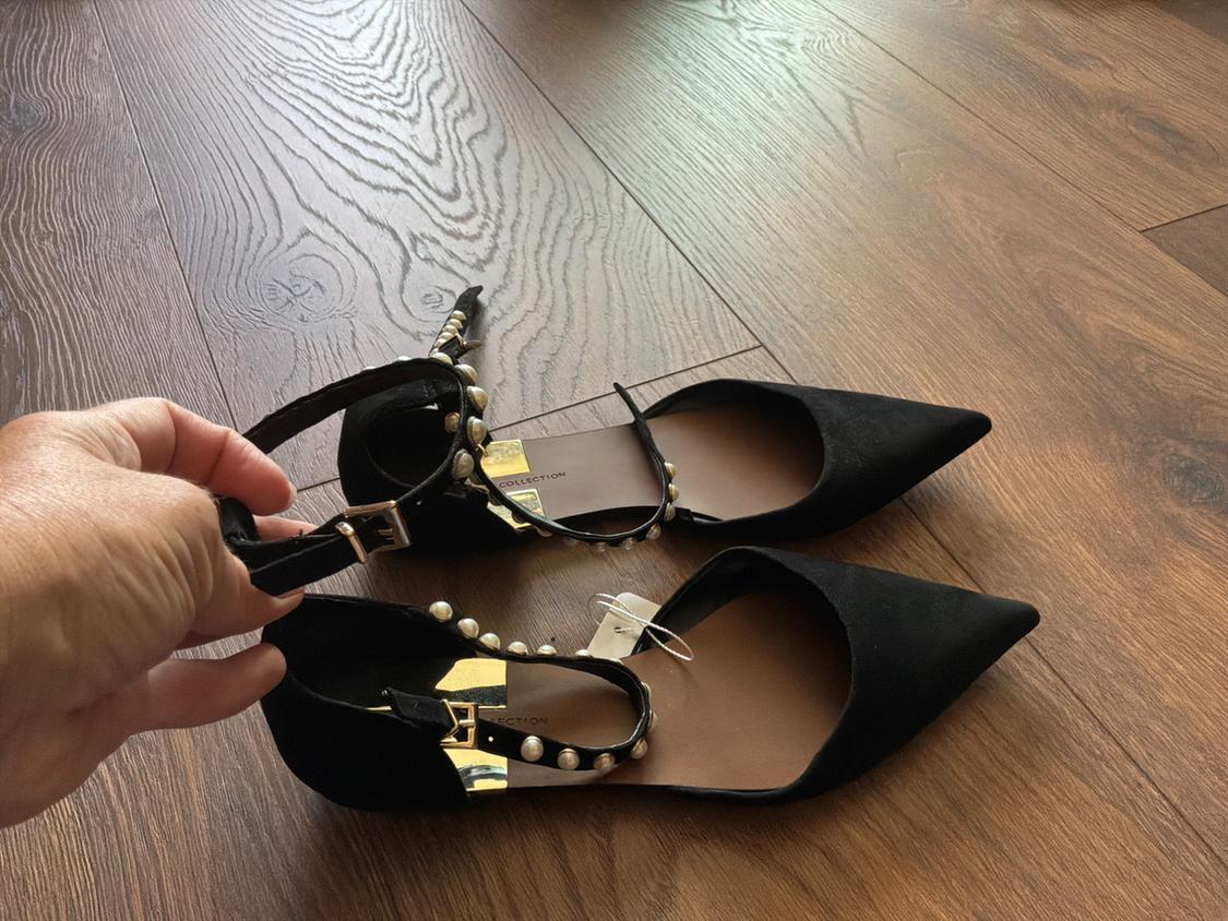 FLAT SHOES WITH PEARLS - Image 3