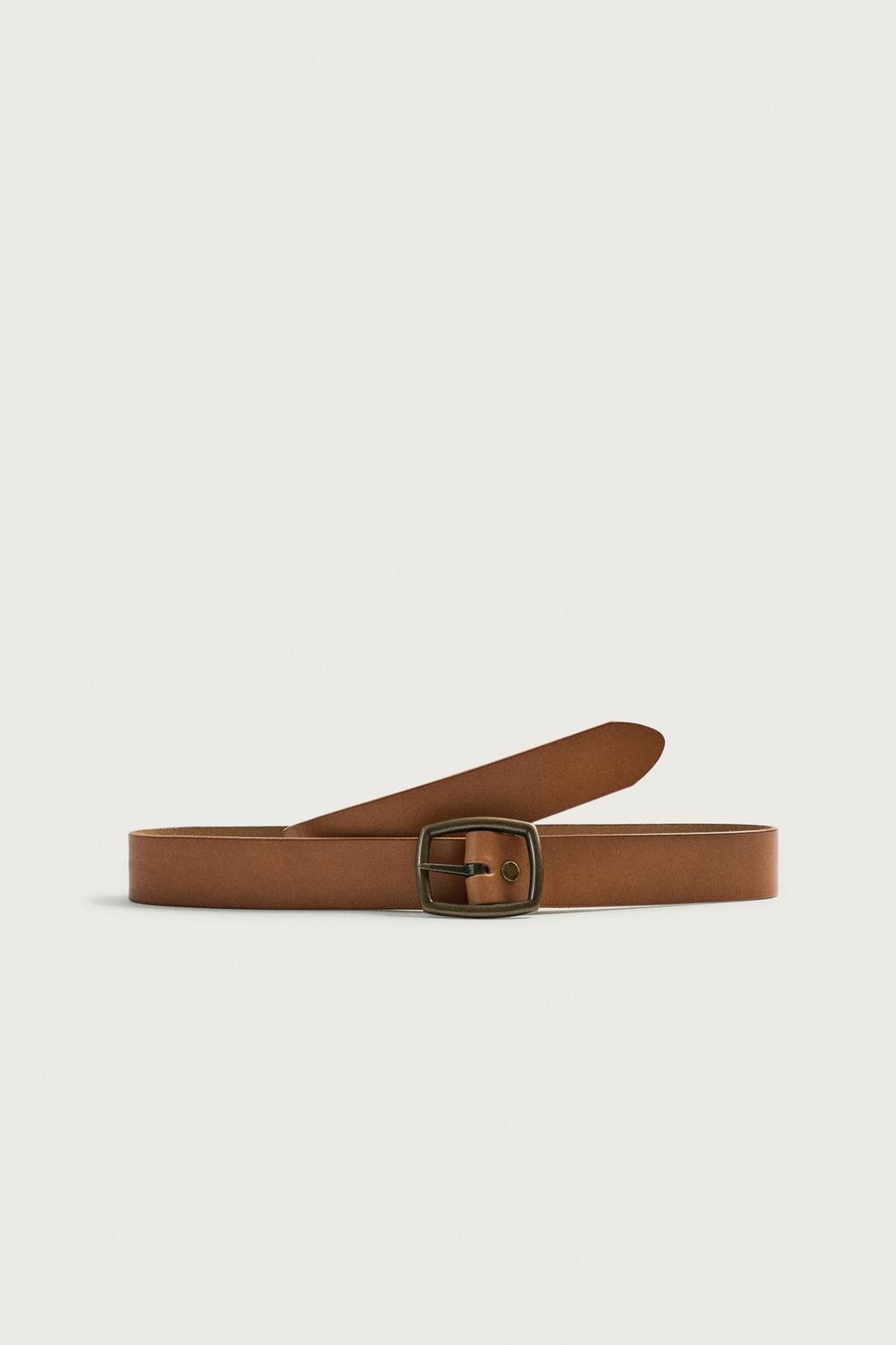 Leather Belt — Men's