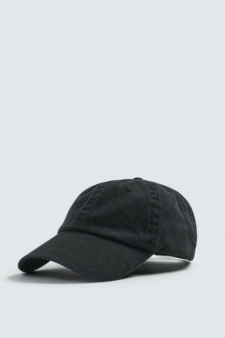 ZARA WASHED COTTON CAP