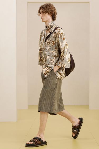 FLWRS SHRT - Printed by Zara