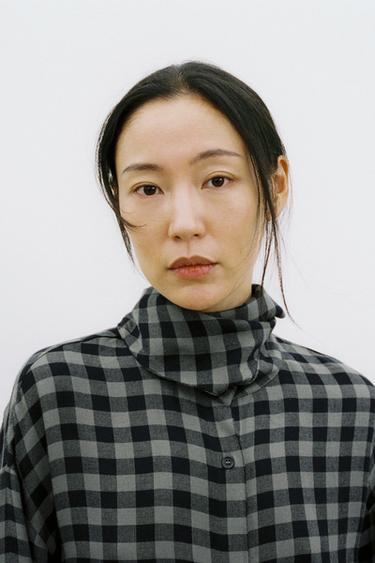 Zara TIED GINGHAM SHIRT ZW COLLECTION - Green / Blue