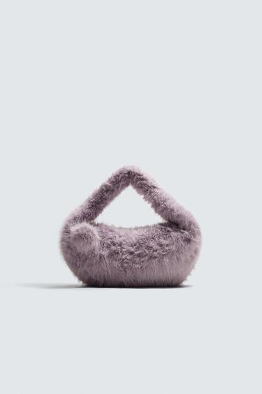 MAXI BOLSO PELO HARRY LAMBERT FOR ZARA X DISNEY - Violeta Malva de Zara