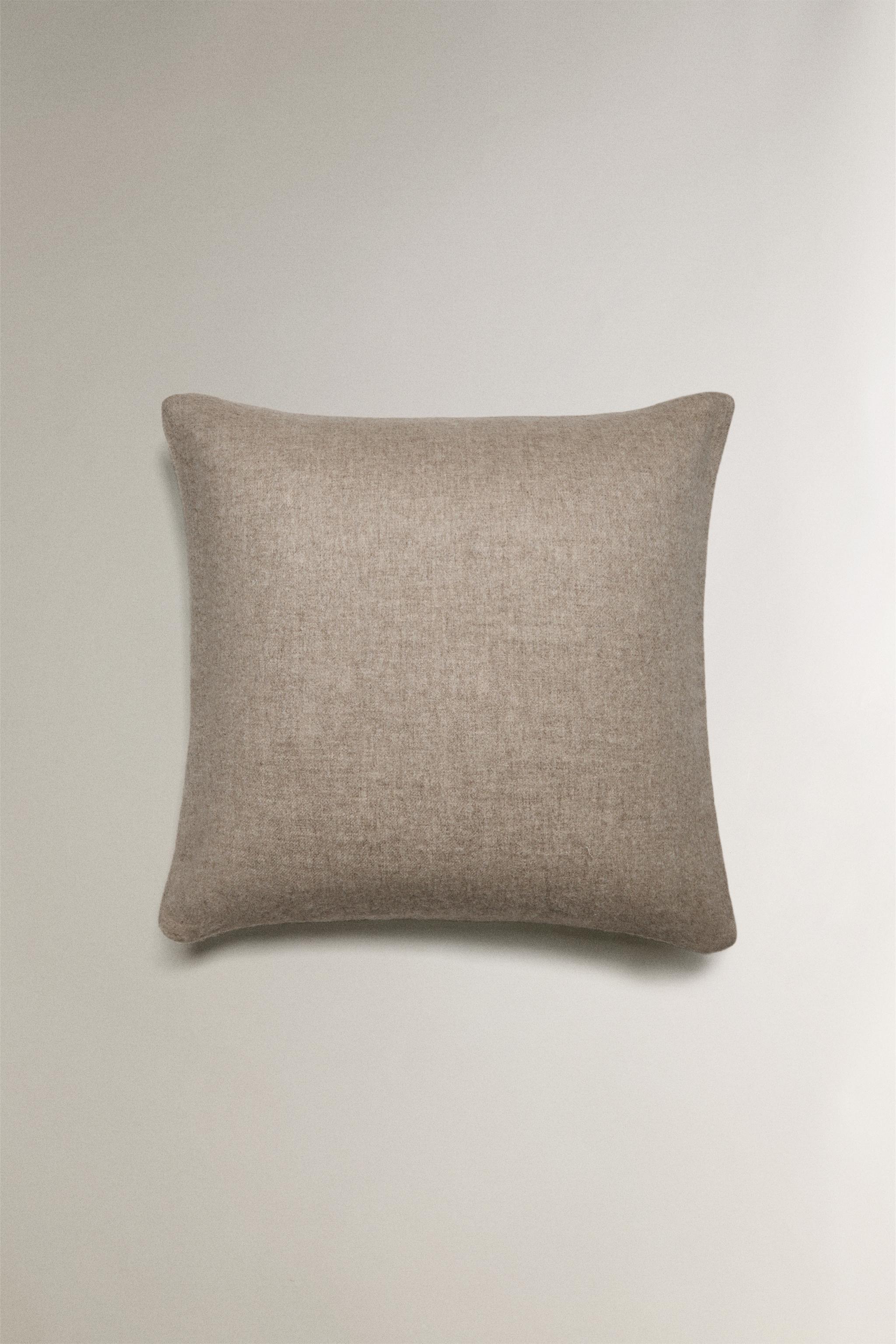 HOUSSE DE COUSSIN CACHEMIRE