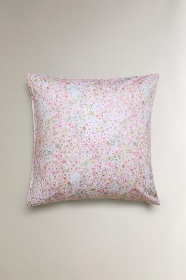 FLORAL PRINT PILLOWCASE - Pink by Zara - Image 1