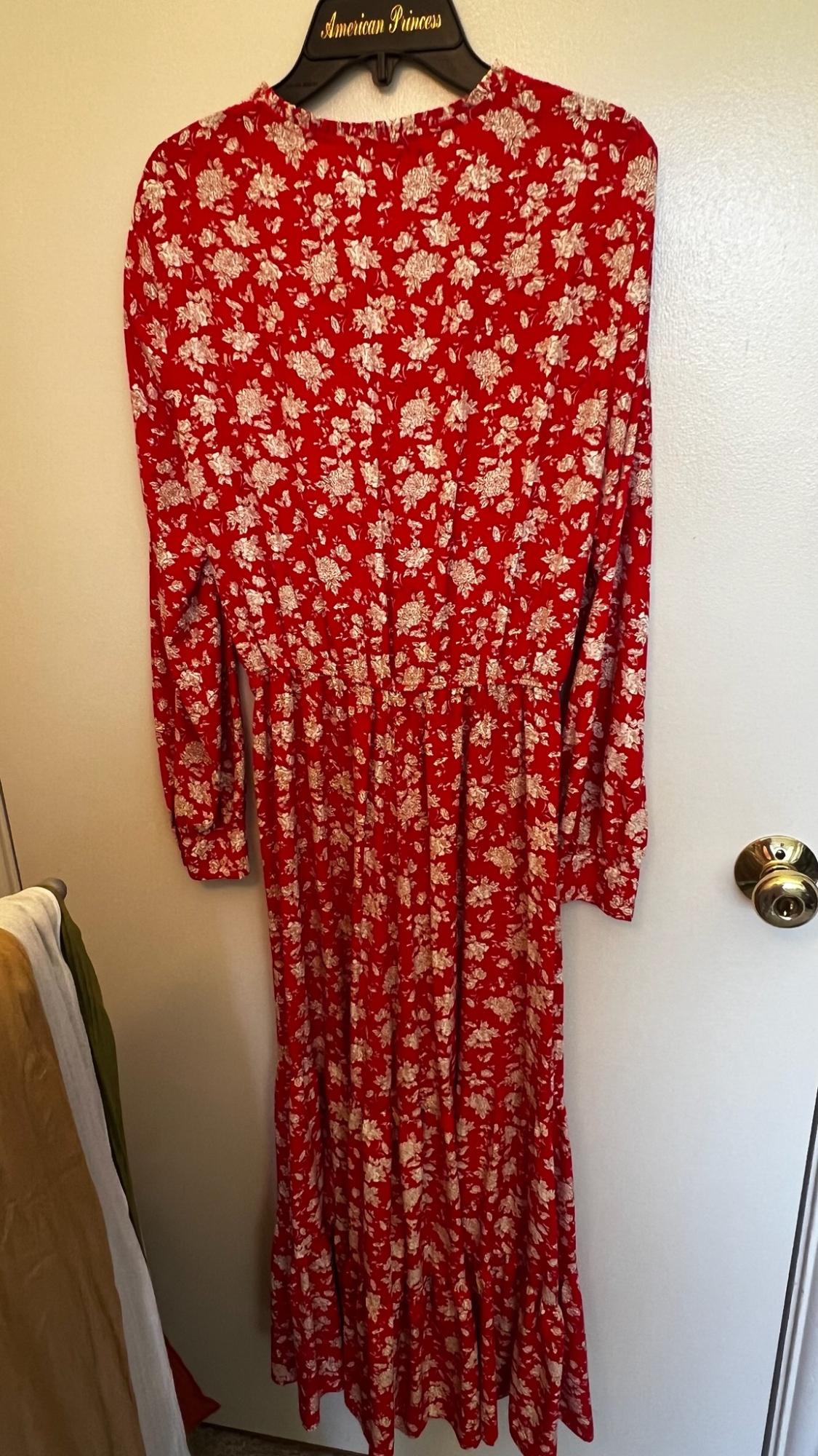 VESTIDO MIDI ESTAMPADO FLORAL - Image 3