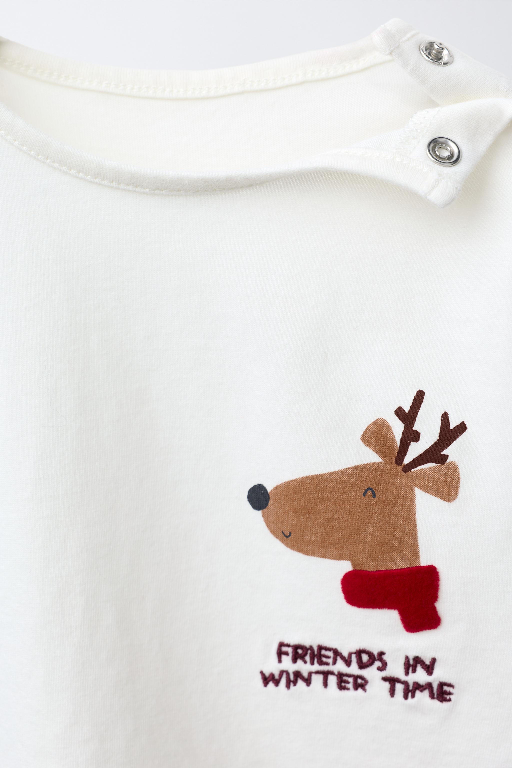 T-SHIRT RENNE FLOQUÉ