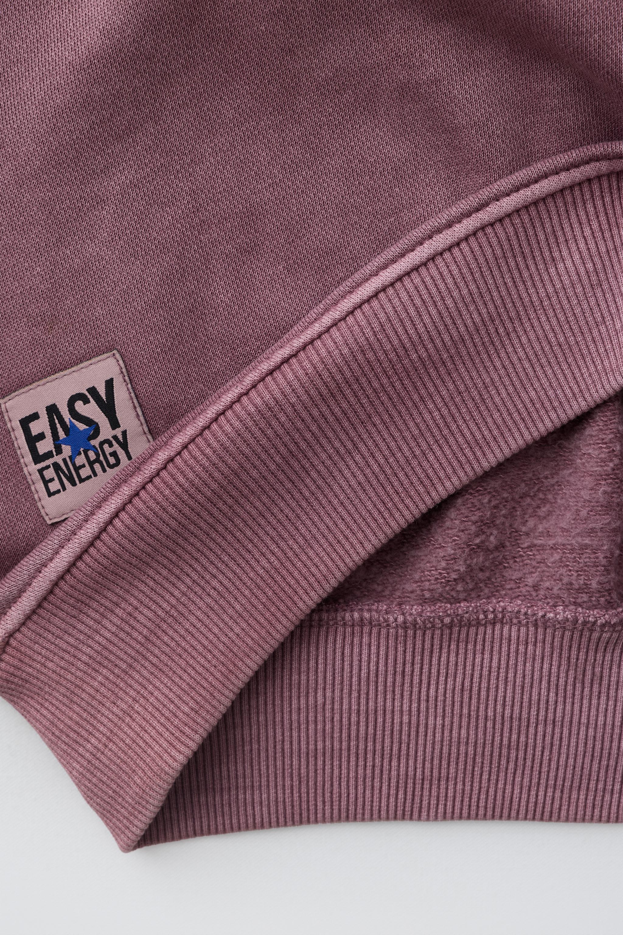 SPRAY EFFECT PRINT HOODIE