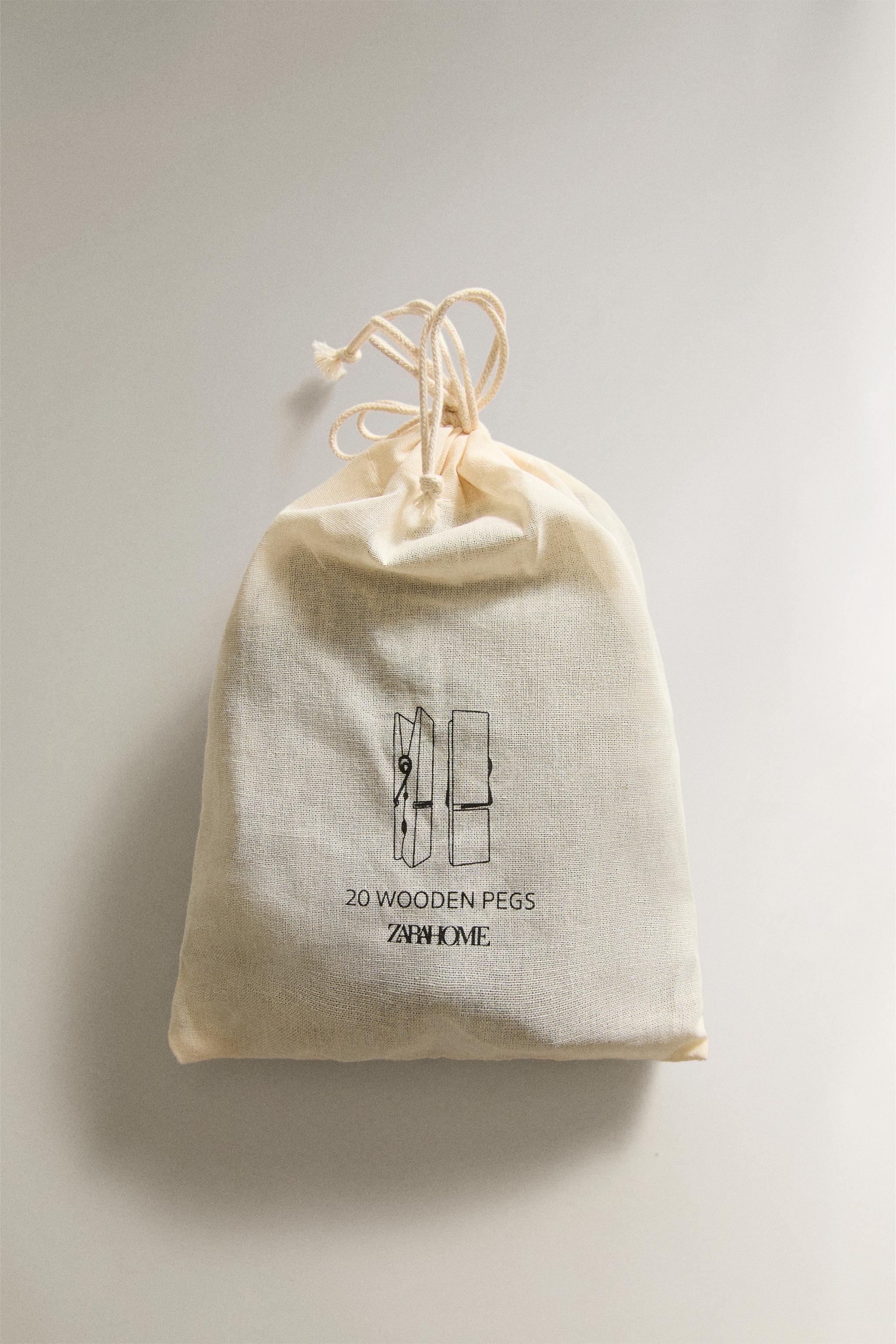 WOODEN CLOTHES PEG PACK (PACK OF 20)