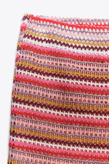 CROCHET SHORTS - Multicoloured by Zara - Image 5