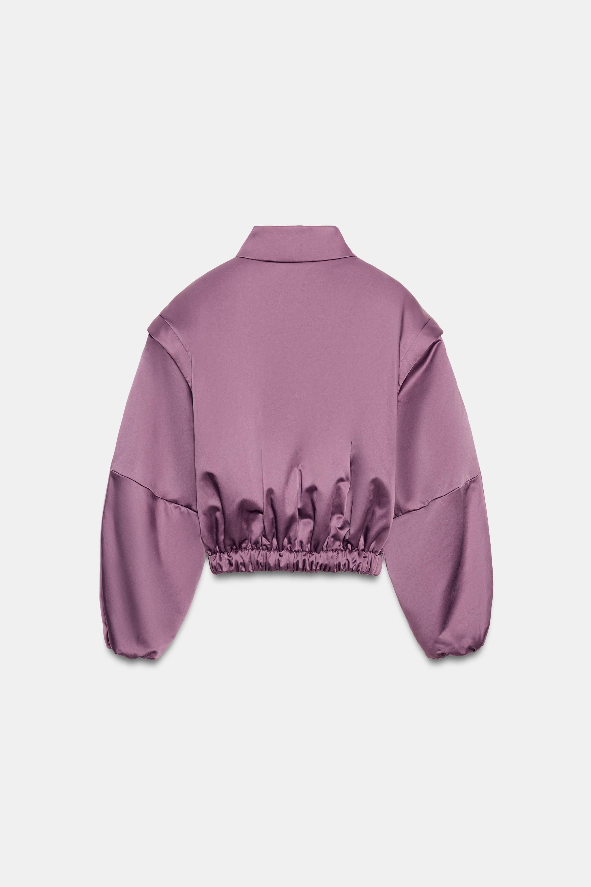 VESTE REMBOURRÉE ÉPAULES MARQUÉES