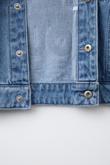 VESTE EN DENIM MICKEY MOUSE © DISNEY - Bleu moyen de Zara - Image 4