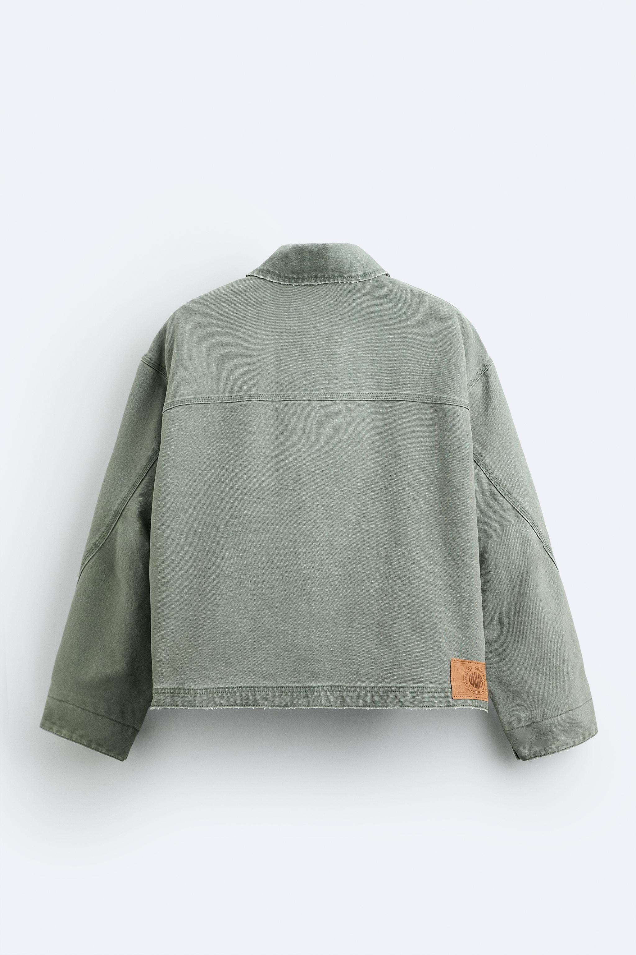 PATCH DETAIL OVERSIZE JACKET