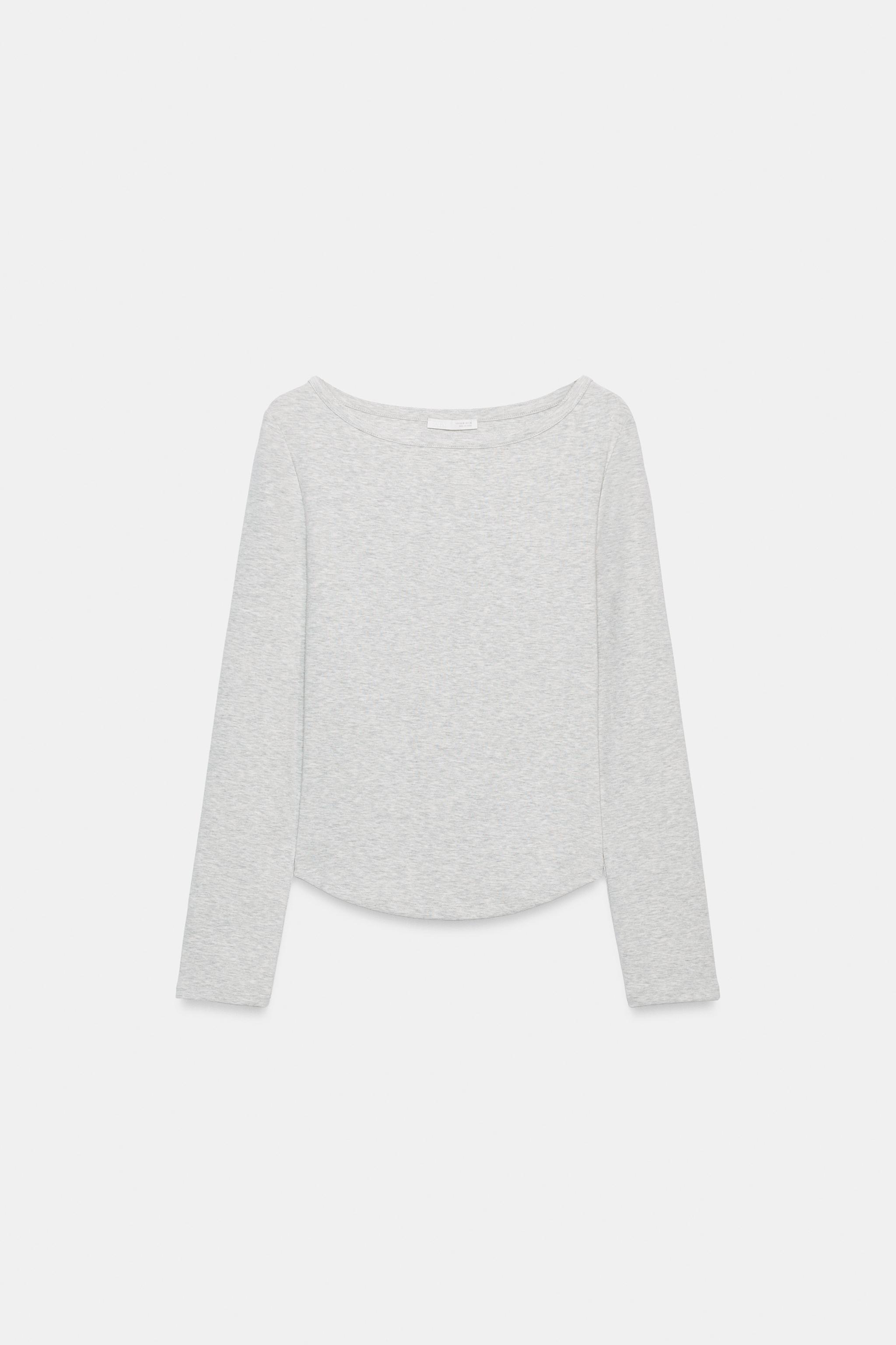 BOAT NECK T-SHIRT - thumbnail 5