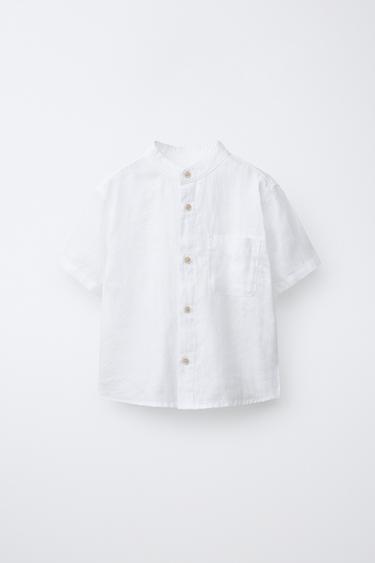 CAMISA 100% LINHO - Cru da Zara