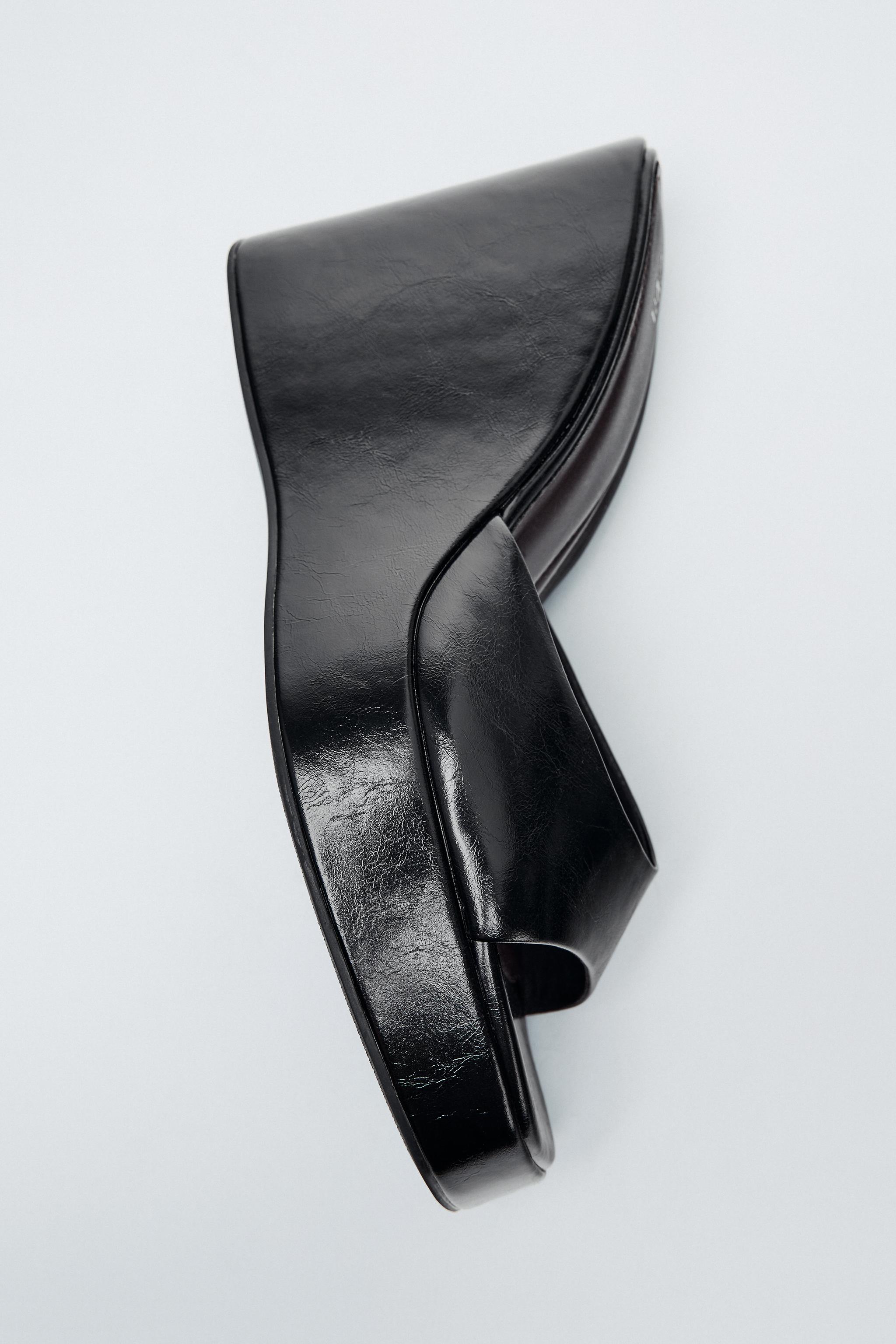 Mules de salto alto femininas | ZARA Brasil