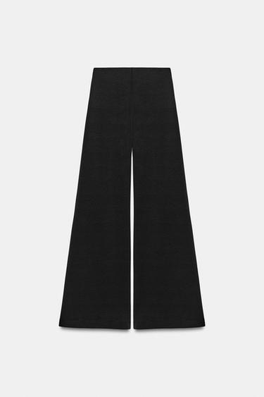 FLOWING PALAZZO TROUSERS - Black by Zara - Image 5