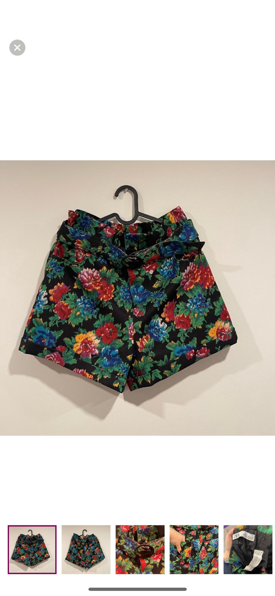 FLORAL PRINT SHORTS