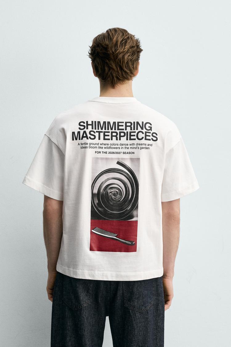 ZARA PHOTOGRAPHIC PRINT T-SHIRT