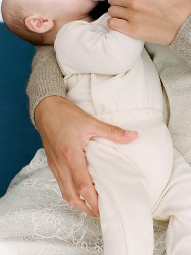 PLAIN BODYSUIT AND LEGGINGS SET - Ecru by Zara