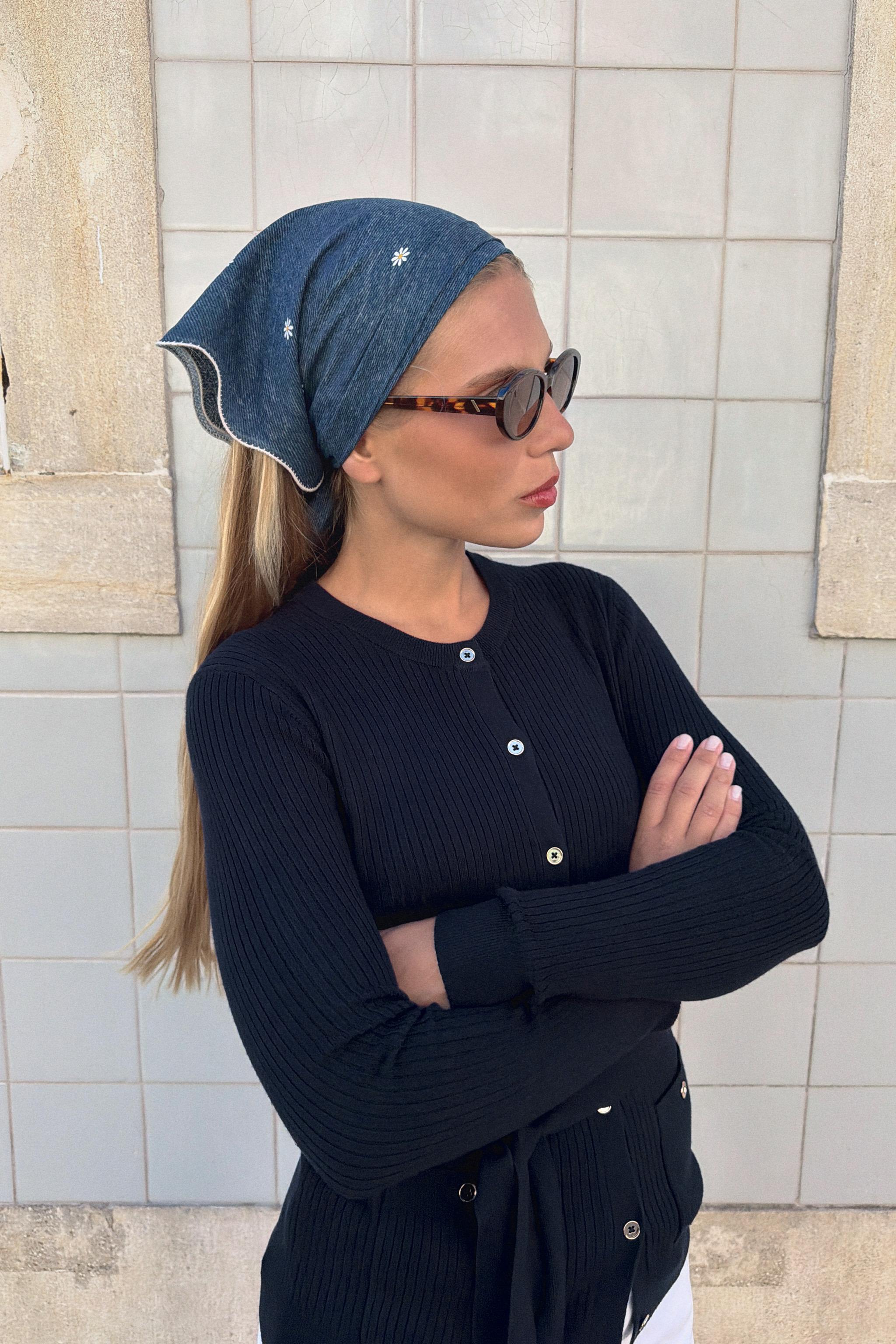 Женские кардиганы Zara RIB KNIT BELTED CARDIGAN — фото 3