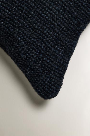 WOOL CUSHION COVER X SOCIETY LIMONTA - Blue by Zara - Image 1