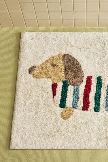 KIDS' DOG BATH MAT - Light beige by Zara - Image 5