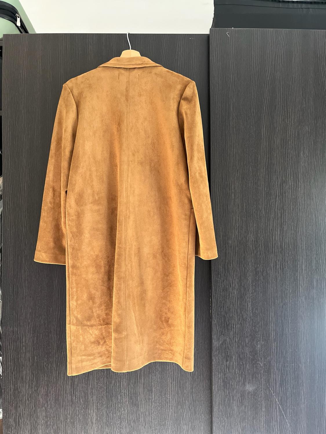 FAUX SUEDE FROCK COAT - Image 2