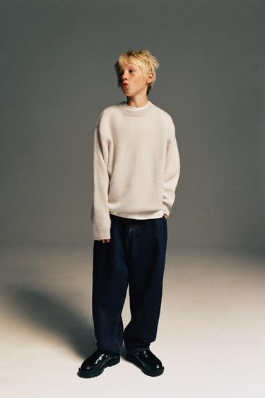 100% CASHMERE SWEATER - Sand by Zara