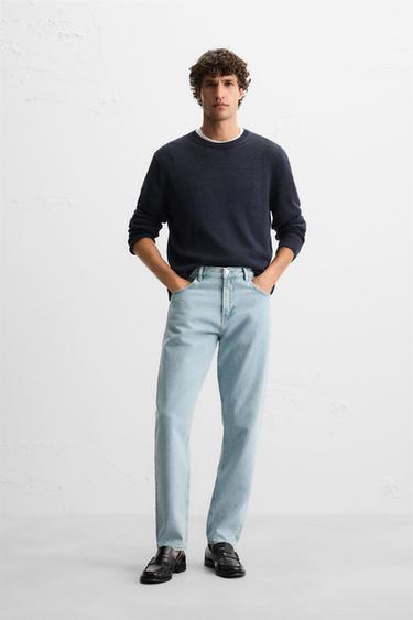 JEANS SLIM FIT - Azul-médio da Zara
