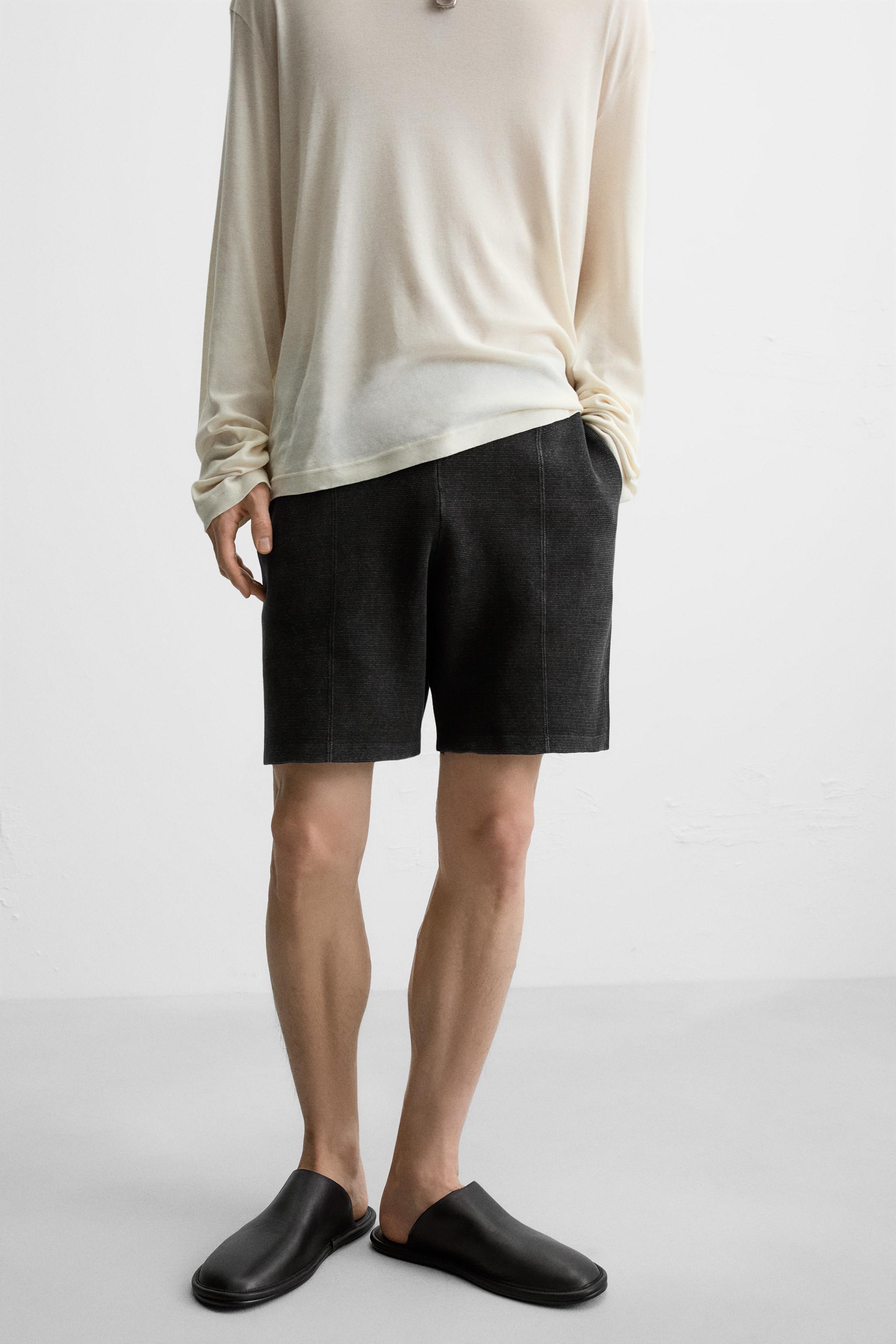 パンツ theredthread S gather knit shorts THEREDTHREAD】S gather knit shorts