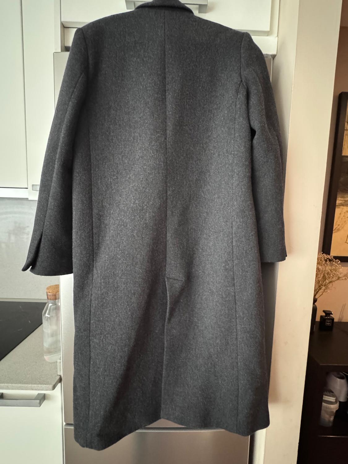 ZW COLLECTION OVERSIZE WOOL BLEND COAT - Image 2
