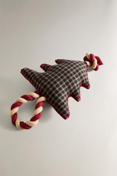 CHRISTMAS TREE PET TOY - Green by Zara - Image 1