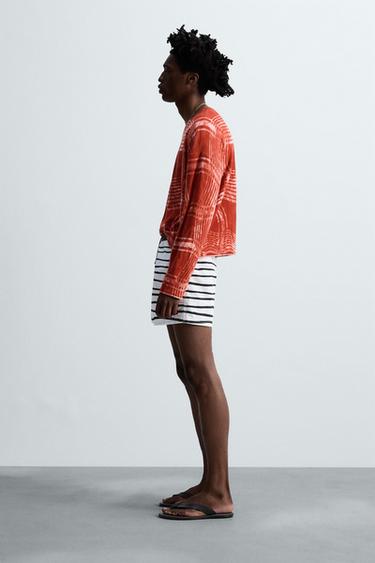 GRAPHIC PRINT SWEATER © OTIS KWAME KYE QUAICOE - Red by Zara - Image 3