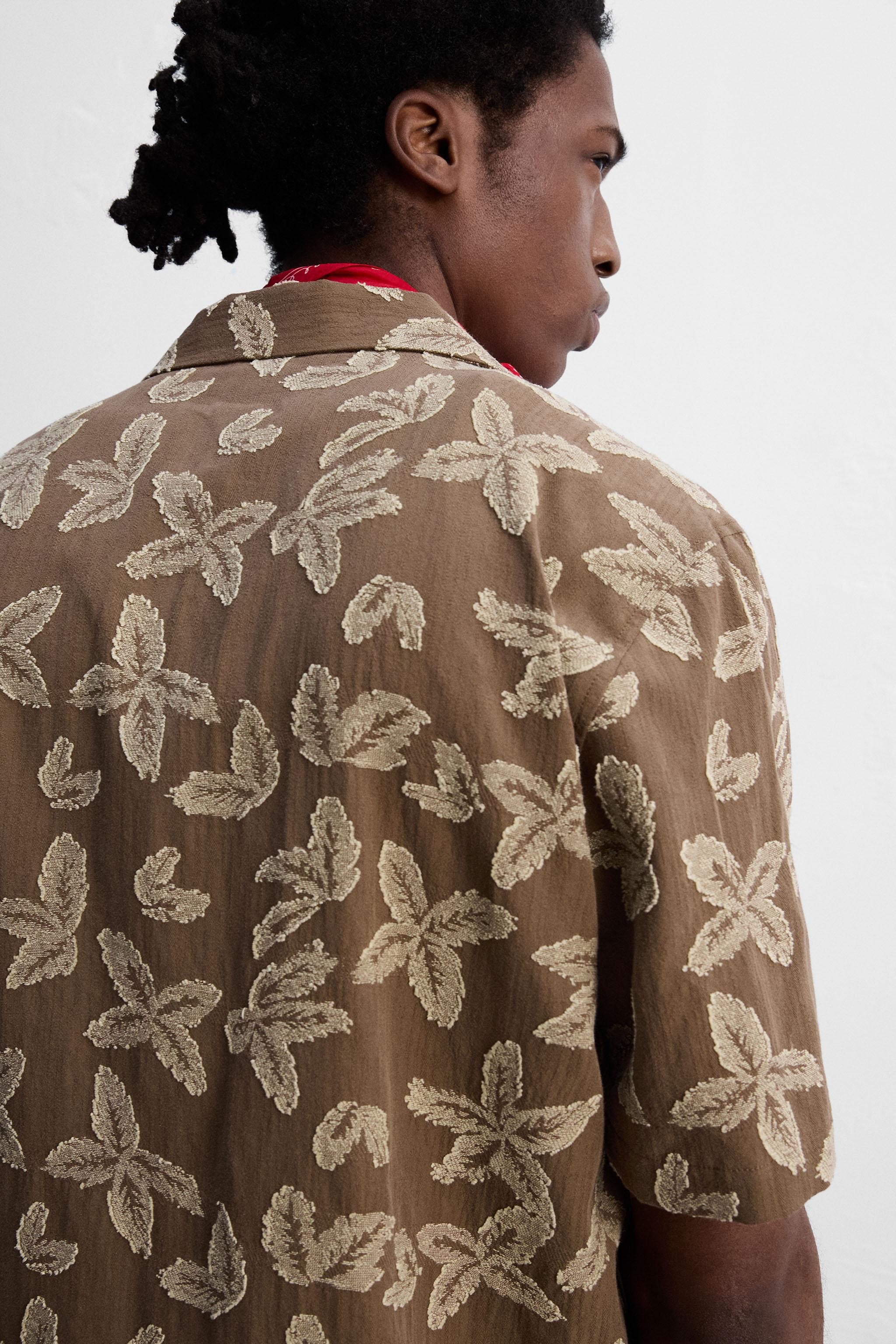 JACQUARD FLORAL SHIRT © OTIS KWAME KYE QUAICOE