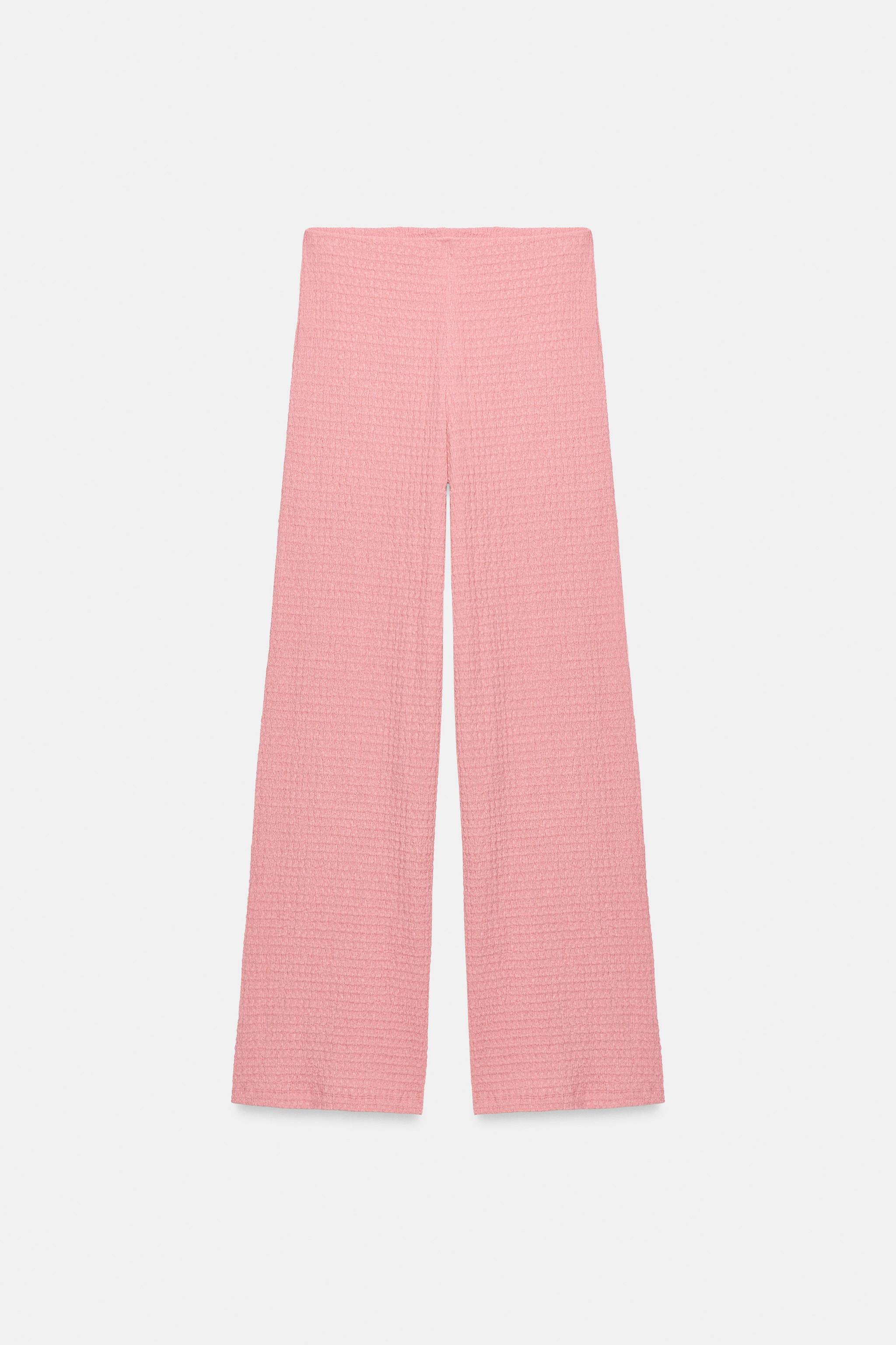DOKULU STRAIGHT FIT PANTOLON - Görsel 5