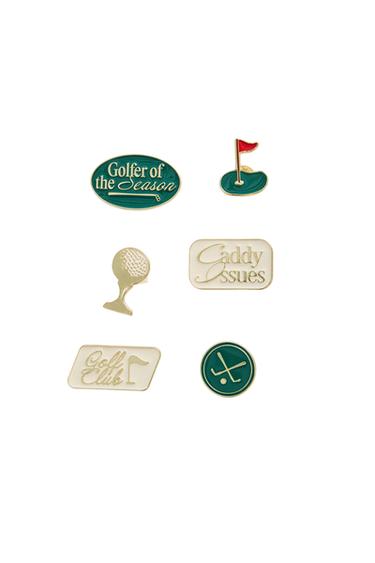 SADA ODZNAKŮ GOLF (SADA 6 KS) - Vícebarevné od Zara