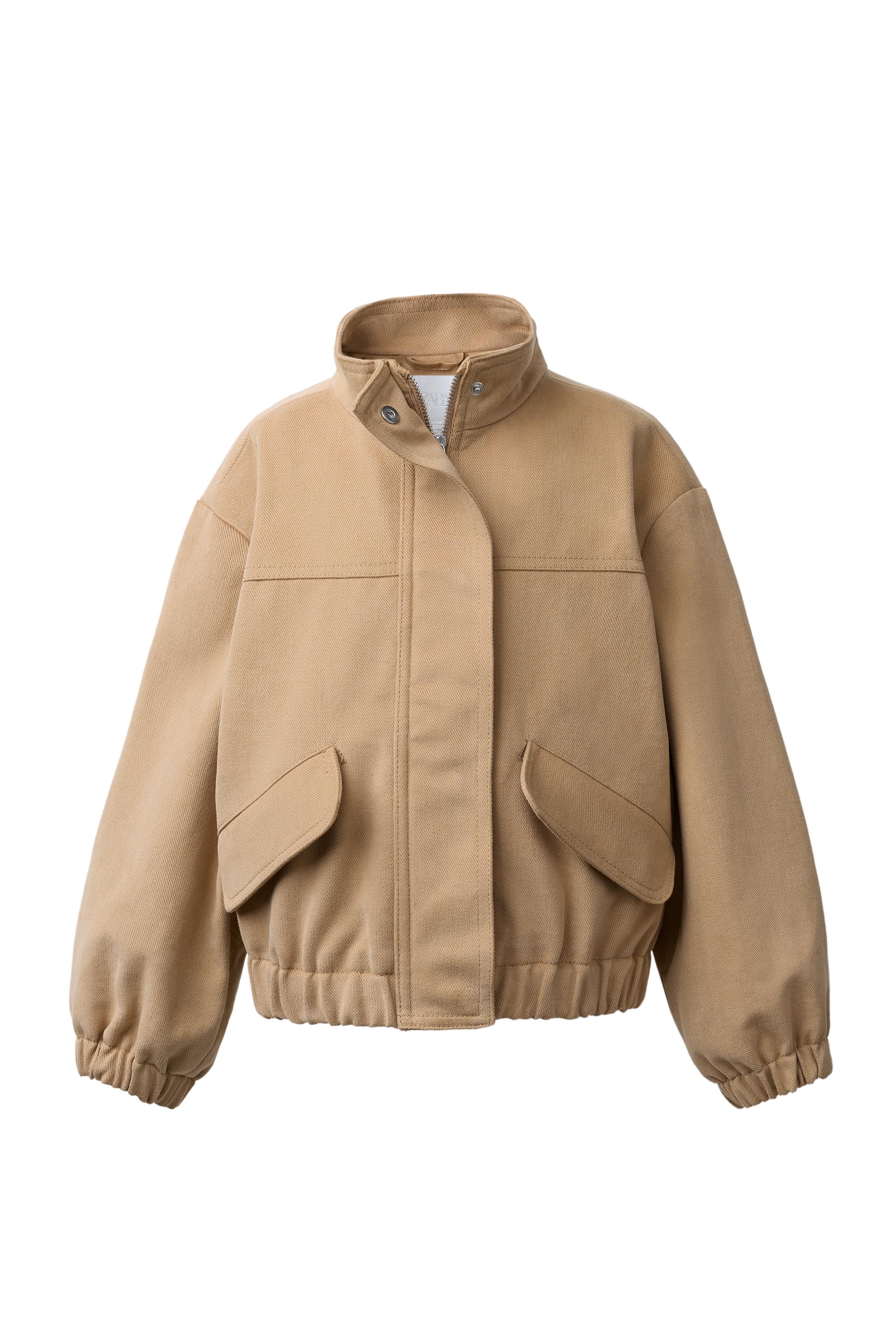 TWILL JACKET - taupe brown | ZARA United States